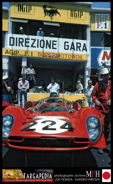 PHOTOGALLERY TARGA FLORIO 1967/TARGA FLORIO 1967 - FERRARI/224